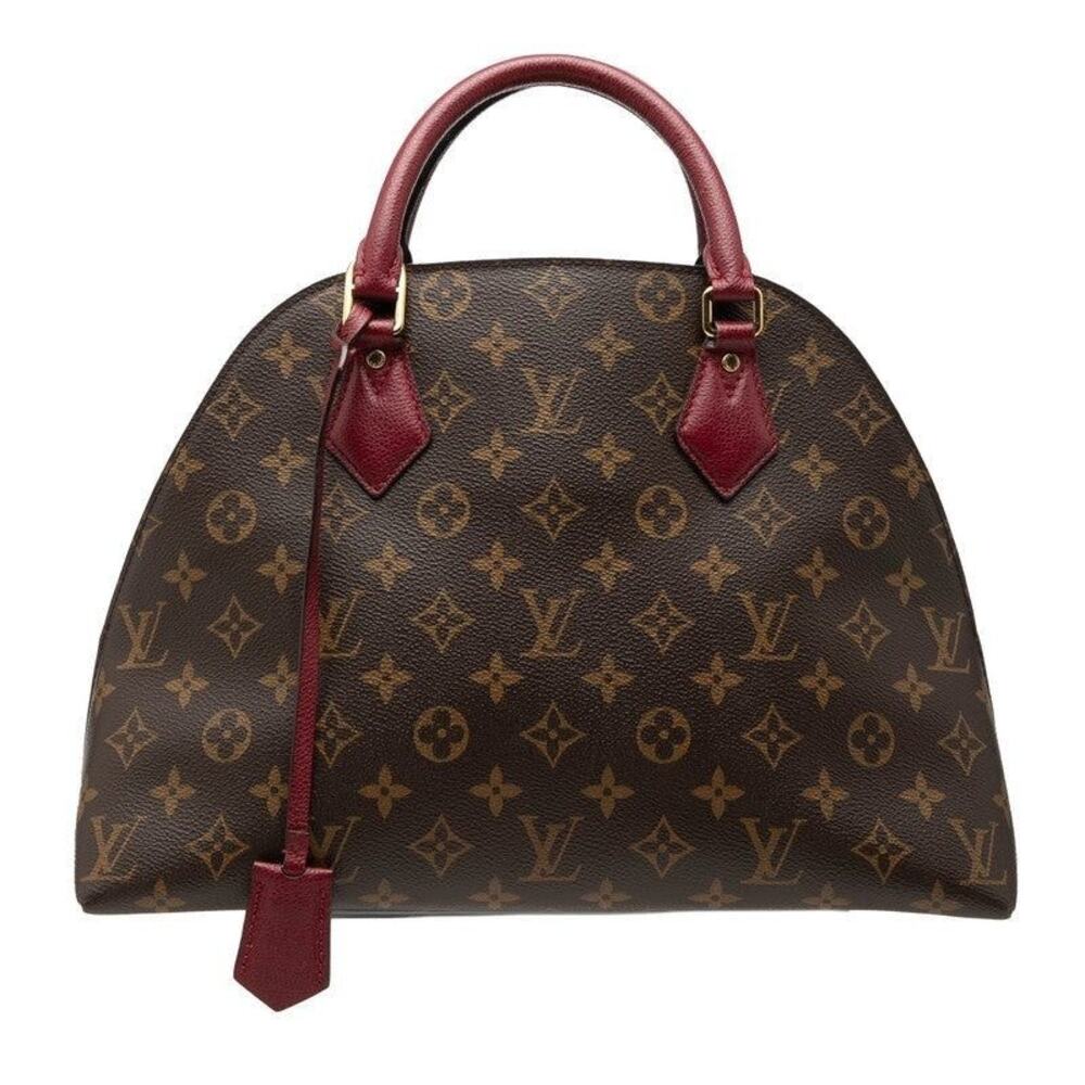 Louis Vuitton Monogram Alma Handbag Purple